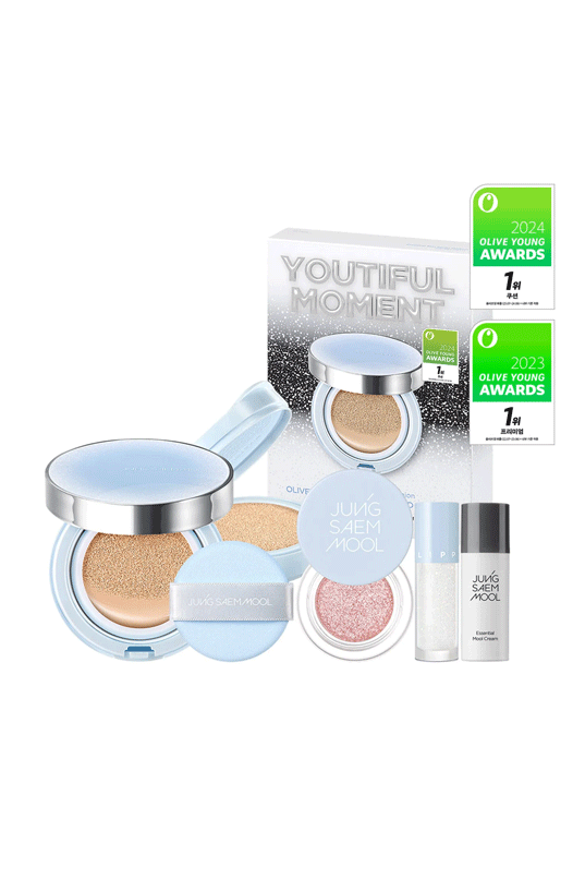 JUNG SAEM MOOL Essential Skin Nuder Cushion (Holiday Edition)