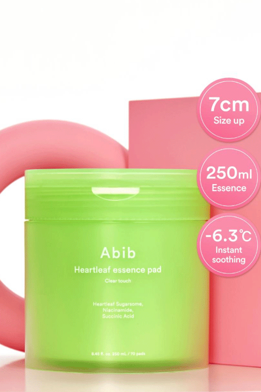 Abib Heartleaf Essence Pad Clear Touch