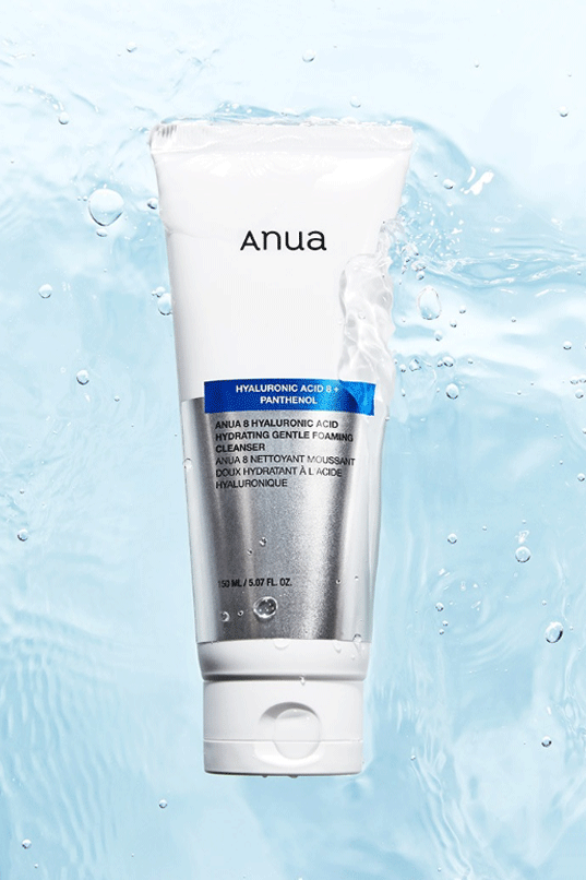 ANUA 8 Hyaluronic Acid Hydrating Gentle Foaming Cleanser