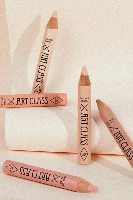 Too Cool For School Art Class Frottage Pencil