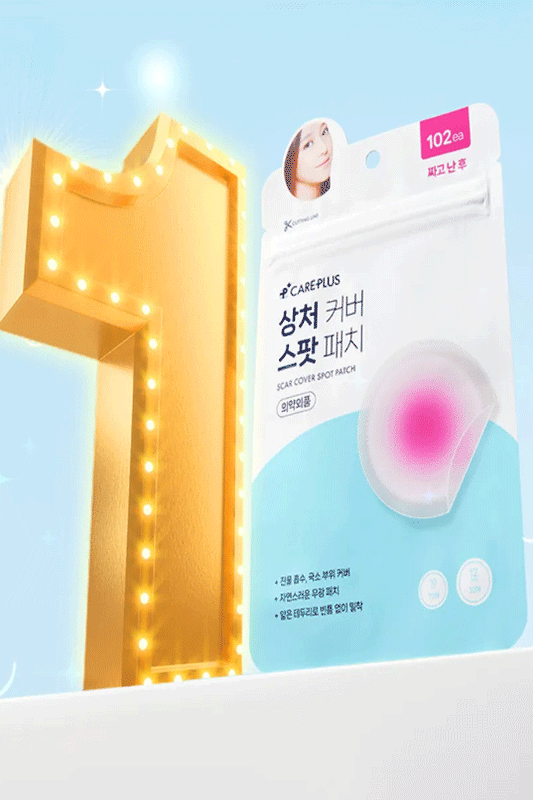 Olive Young Care Plus Scar Cover Spot Patch (102 dots, Renewal)