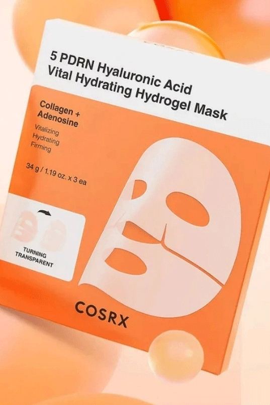 COSRX 5 PDRN Hyaluronic Acid Vital Hydrating Hydrogel Mask