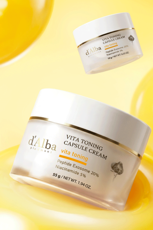 d'Alba Vita Toning Capsule Cream Niacinamide 5% (2026 New)