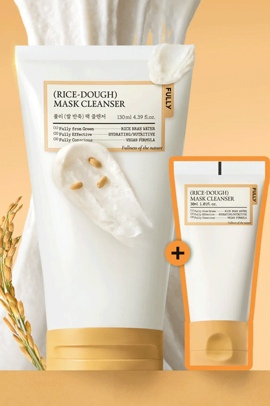 fully Rice Dough Mask Cleanser (Special Set)