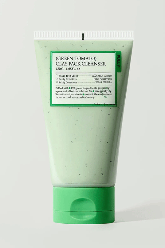 fully Green Tomato Clay Pack Cleanser