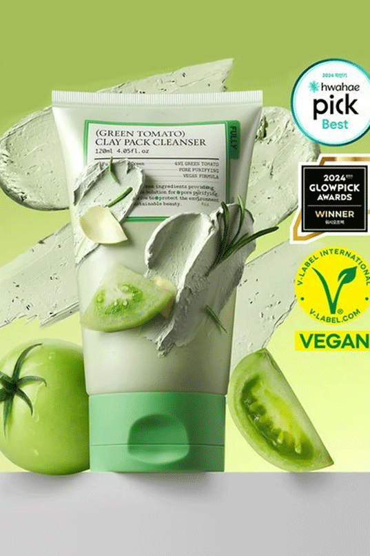 fully Green Tomato Clay Pack Cleanser