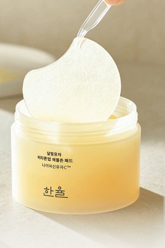 HANYUL Yuja Vita Tone Up Apple Zone Pad