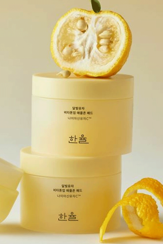 HANYUL Yuja Vita Tone Up Apple Zone Pad