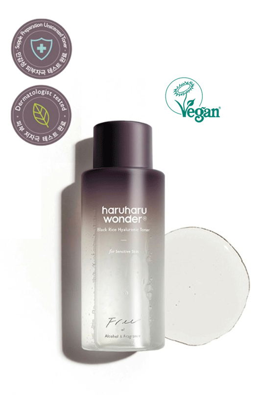 Haruharu Wonder Black Rice Hyaluronic Toner (Free of Alcohol Fragrance)