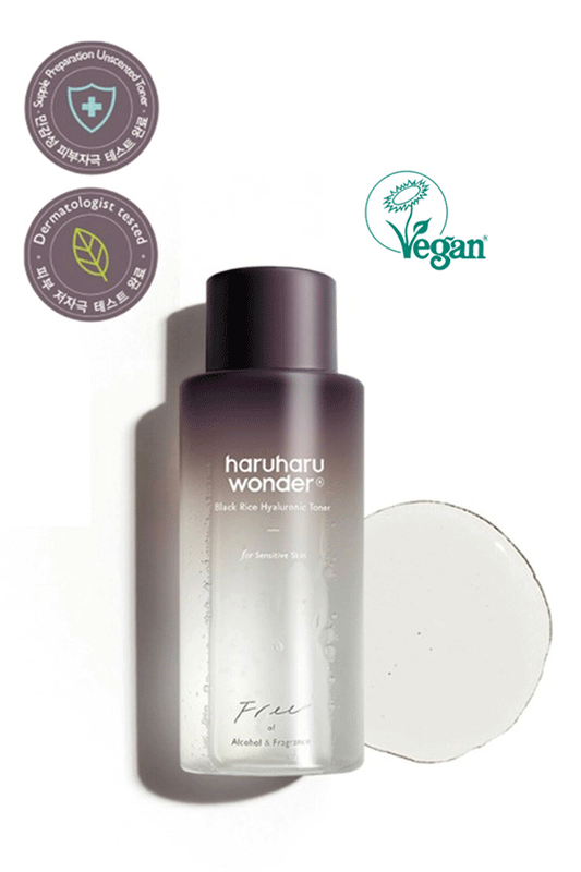 Haruharu Wonder Black Rice Hyaluronic Toner (Free of Alcohol Fragrance)