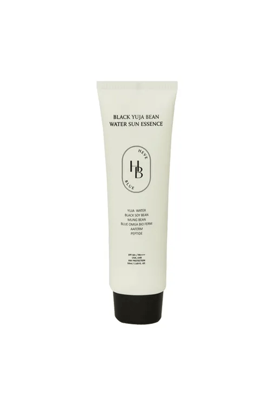 HEVEBLUE Black Yuja Bean Water Sun Essence