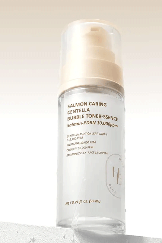 HEVEBLUE Salmon Caring Centella Bubble Toner-Ssence