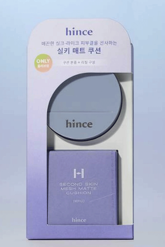 Hince Second Skin Mesh Matte Cushion (Refill Set)