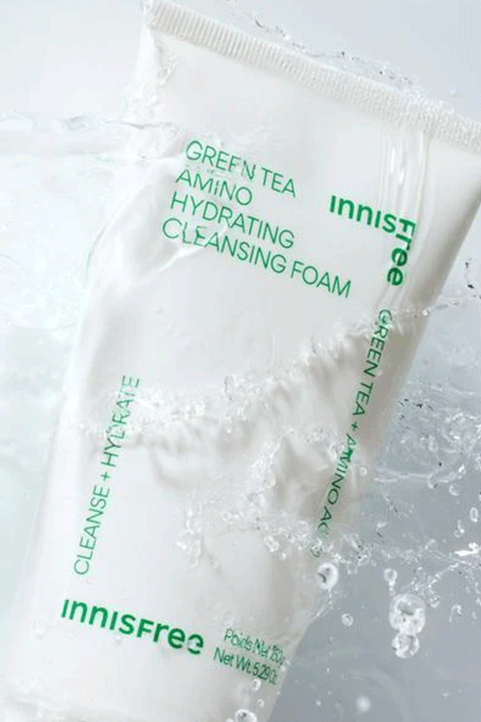 Innisfree Green Tea Amino Hydrating Cleansing Foam