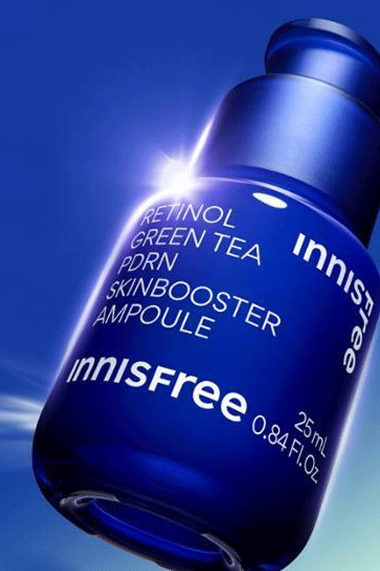 INNISFREE Retinol Green Tea PDRN Skin Booster Ampoule