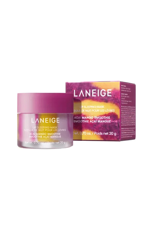 LANEIGE Acai Mango Smoothie Lip Sleeping Mask