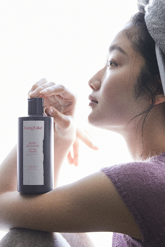 Longtake Rose Remains Airy Silky Shampoo