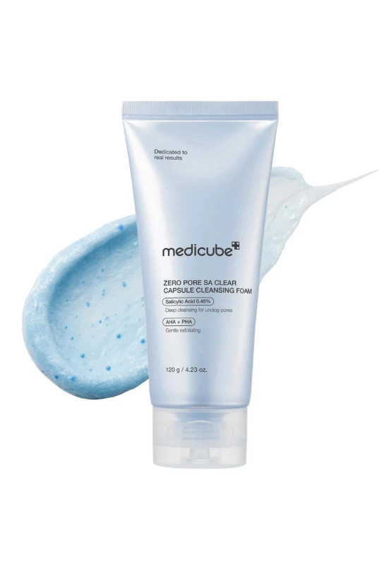 Medicube Zero Pore SA Clear Capsule Cleansing Foam