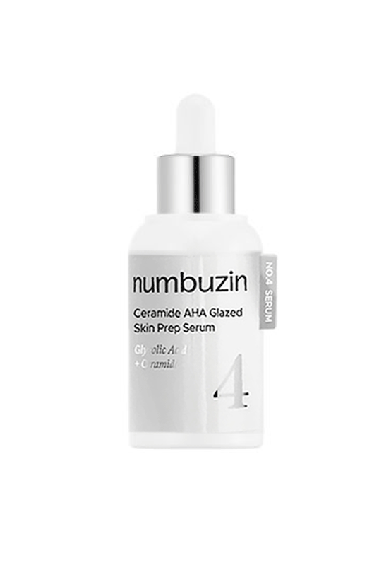 Numbuzin No.4 Ceramide AHA Glazed Skin Prep Serum