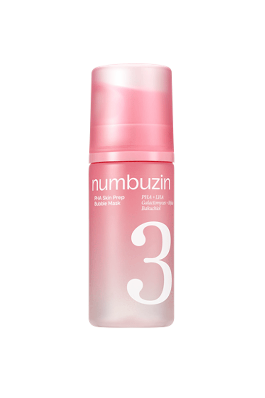 Numbuzin No.3 PHA Skin Prep Bubble Mask