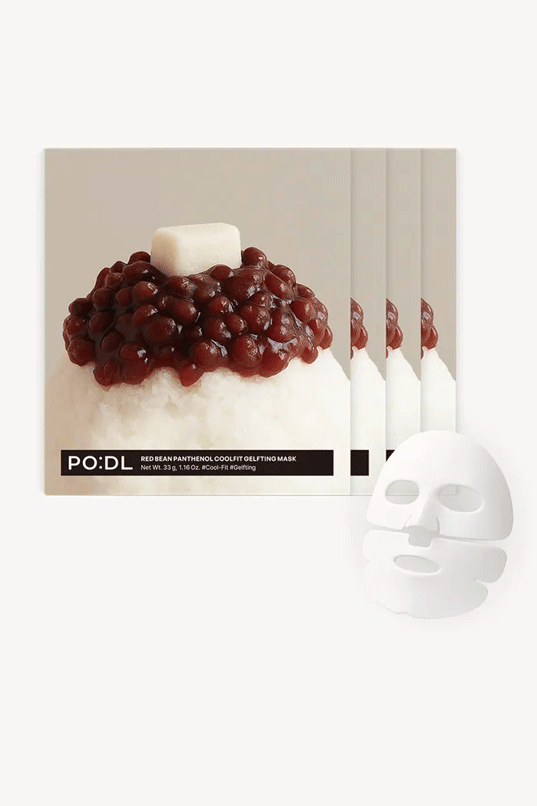 PO:DL Red Bean Panthenol Coolfit Gelfting Mask