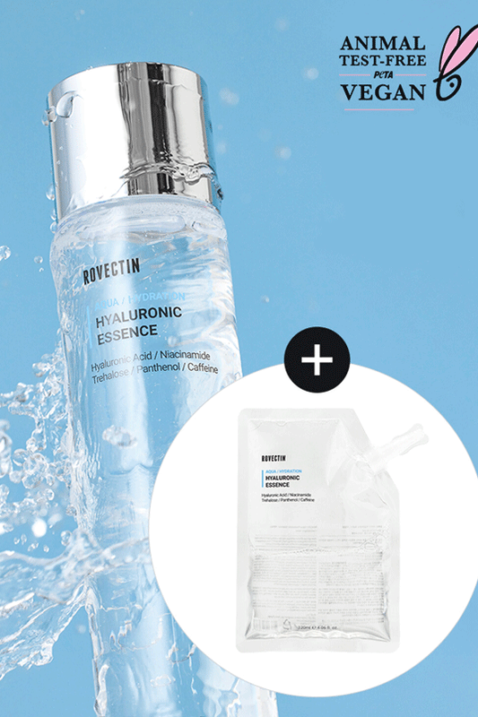 ROVECTIN Aqua/Hydration Hyaluronic Essence (Refill Set)