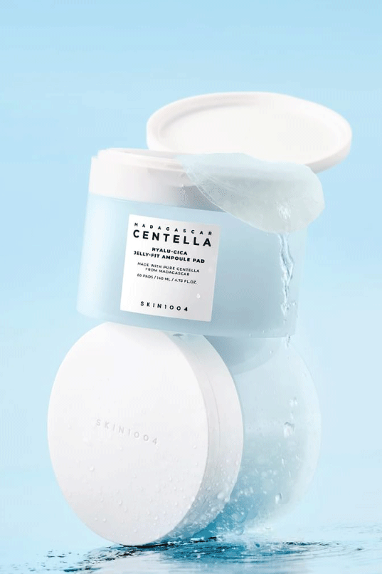Skin1004 Madagascar Centella Hyalu-Cica Jelly-Fit Ampoule Pad