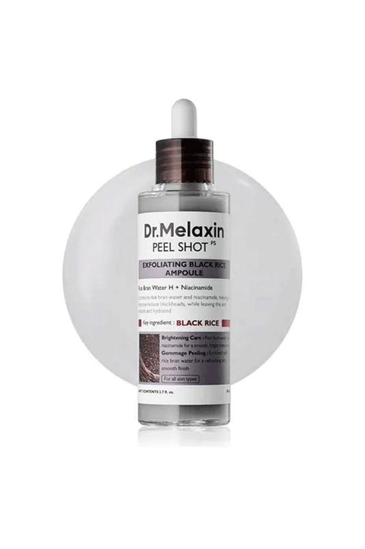 Dr.Melaxin Peel Shot Exfoliating Black Rice Ampoule