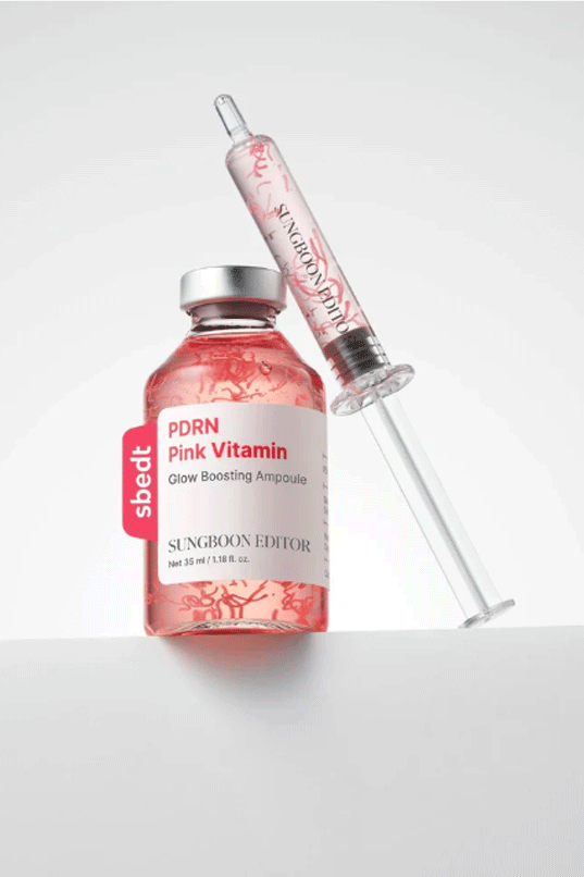 Sungboon Editor PDRN Pink Vitamin Glow Boosting Ampoule
