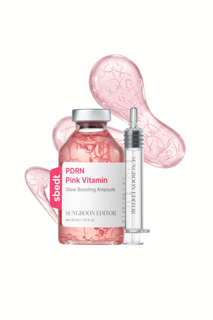 Sungboon Editor PDRN Pink Vitamin Glow Boosting Ampoule