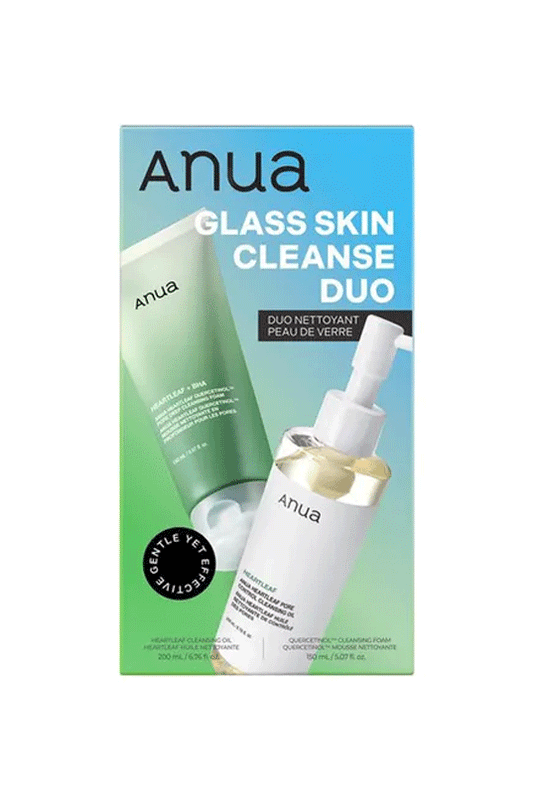 Anua Glass Skin Cleanse Duo