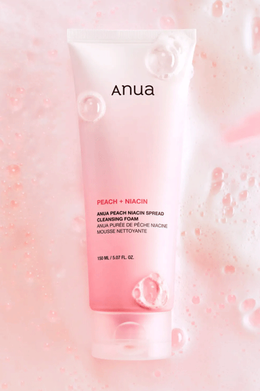 Anua Peach Niacin Spread Cleansing Foam