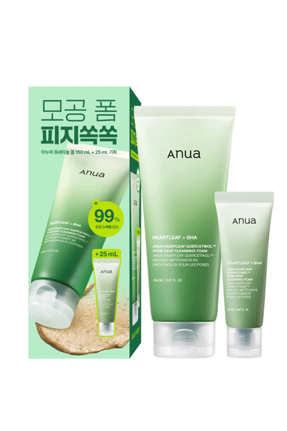 ANUA Heartleaf Quercetinol™ Pore Deep Cleansing Foam (Renew)