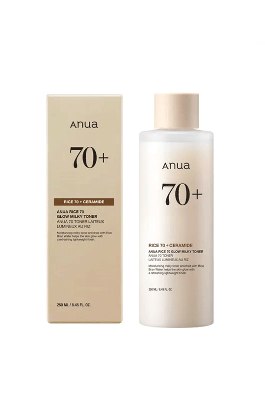 Anua Rice 70 Glow Milky Toner β SimplyJi