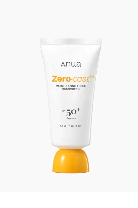Anua Zero-cast Moisturizing Finish Sunscreen