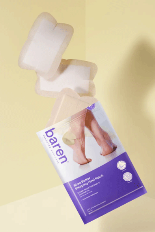 Baren Shea Butter Sleeping Heel Patch
