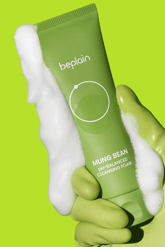 beplain Mung Bean pH-Balanced Cleansing Foam