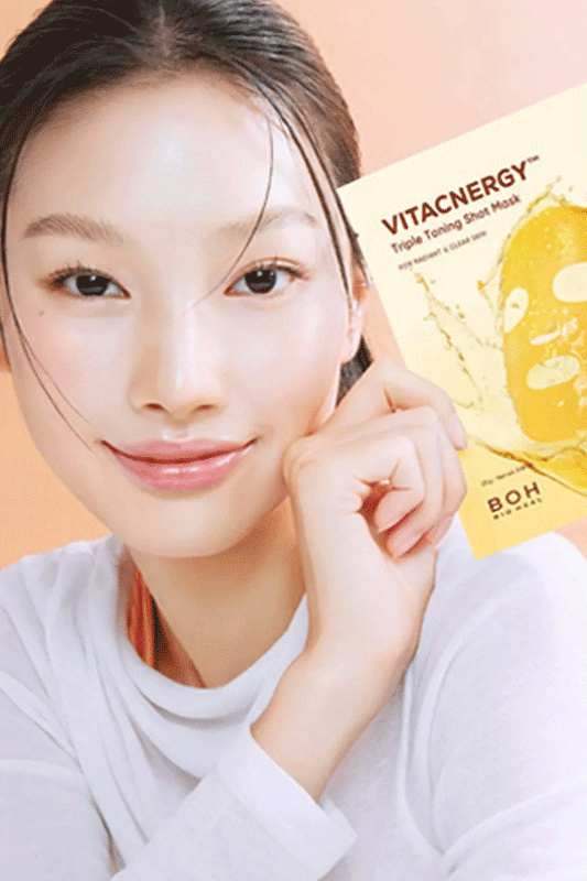 BIOHEAL BOH Vitacnergy Triple Toning Shot Mask