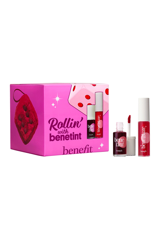 Benefit Rollin with Benetint & Lip Oil Set
