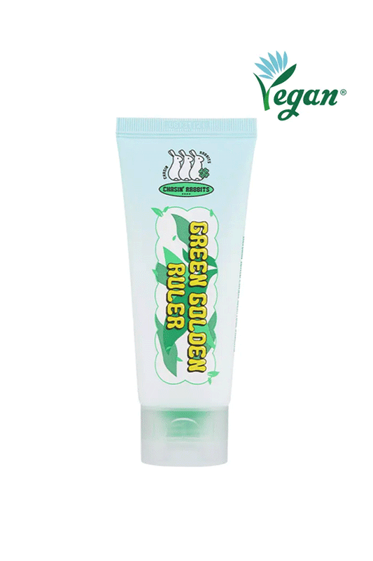CHASIN' RABBITS Green Colden Ruler Cream