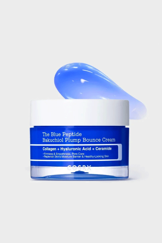 COSRX The Blue Peptide Bakuchiol Plump Bounce Cream
