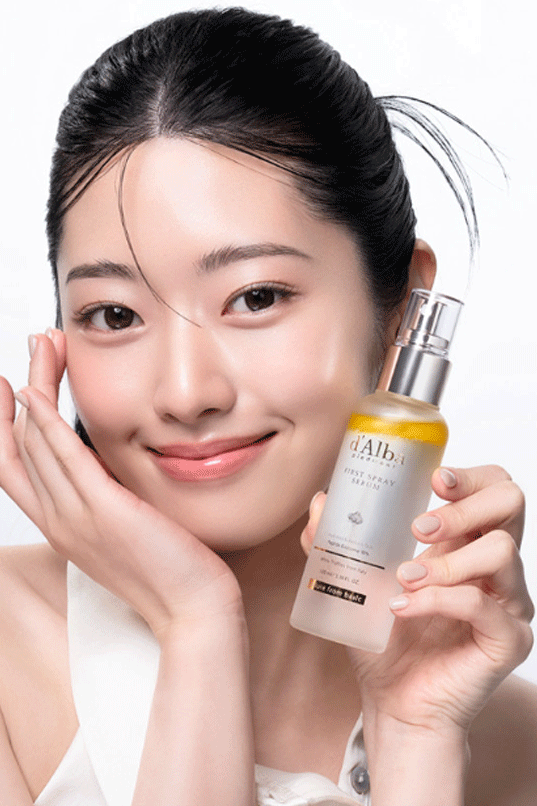 d'Alba First Spray Serum Peptide (2026 Renew)