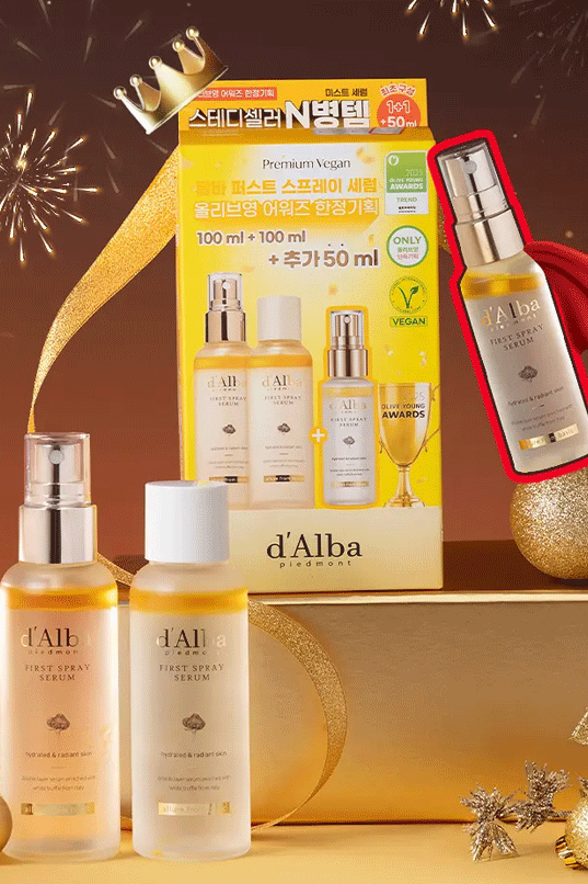 d’Alba White Truffle First Spray Serum 100ml (Limited Set)