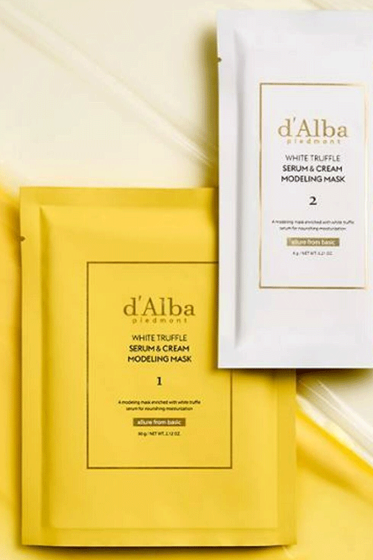 d'Alba White Truffle Serum & Cream Modeling Mask