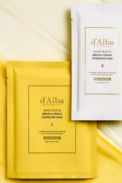 d'Alba White Truffle Serum & Cream Modeling Mask