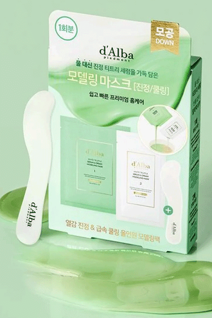 d'Alba White Truffle Serum & Cream Modeling Mask [Calming/Cooling]