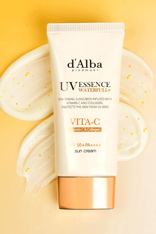 d'Alba Watefull UV Essence Vitamin C & Collagen