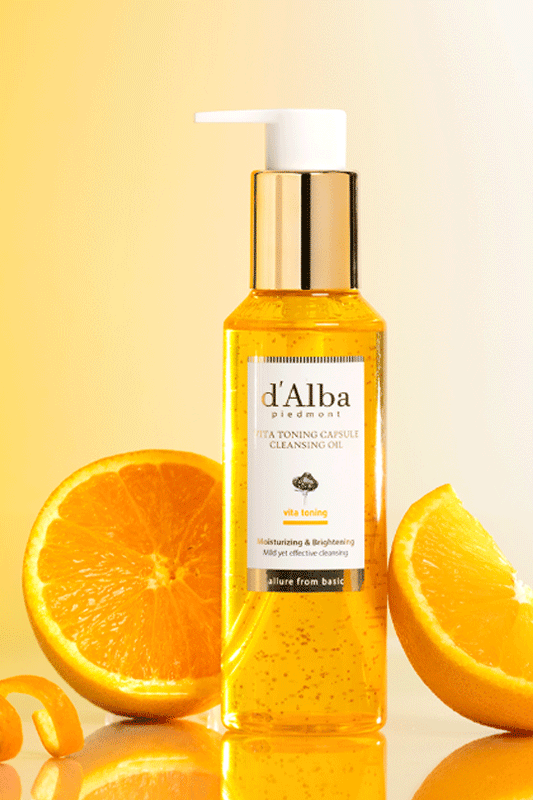 d'Alba Vita Toning Capsule Cleansing Oil