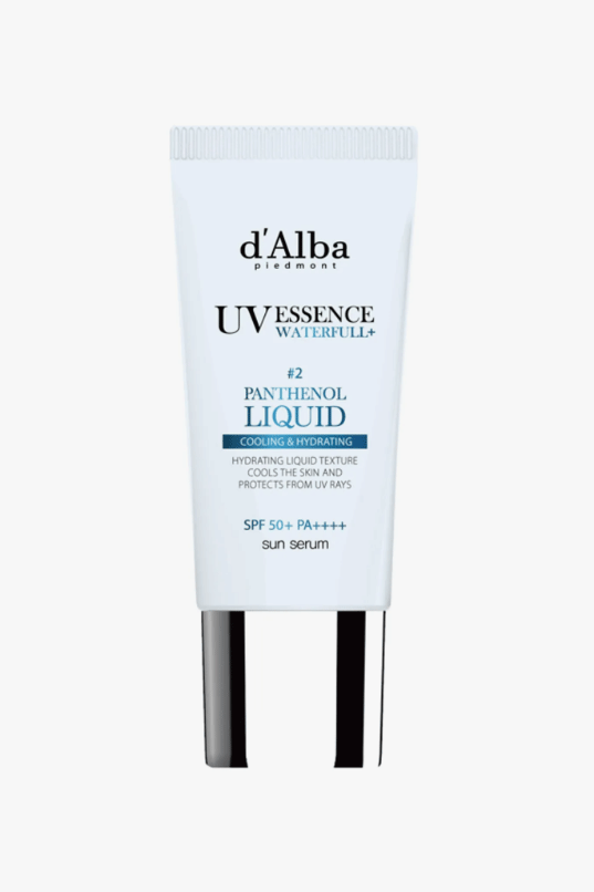 d'Alba Waterfull Panthenol Liquid Essence Sun Serum