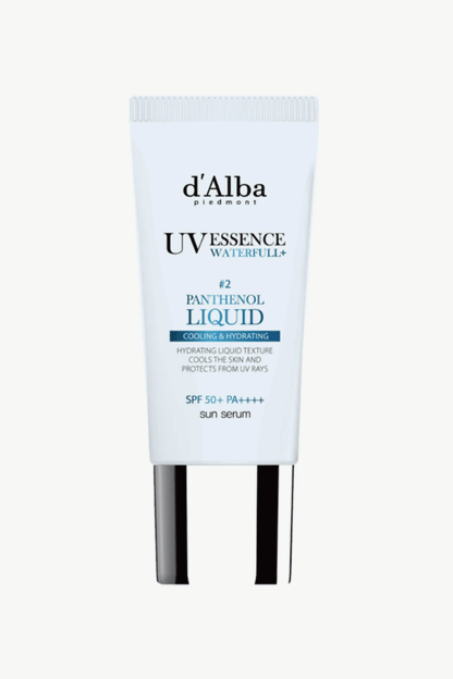d'Alba Waterfull Panthenol Liquid Essence Sun Serum